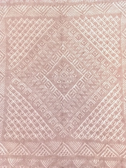 Оренбургский пуховый платок-паутинка А110-06 магнолия