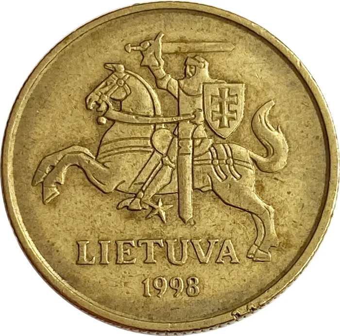 50 центов 1998 Литва XF