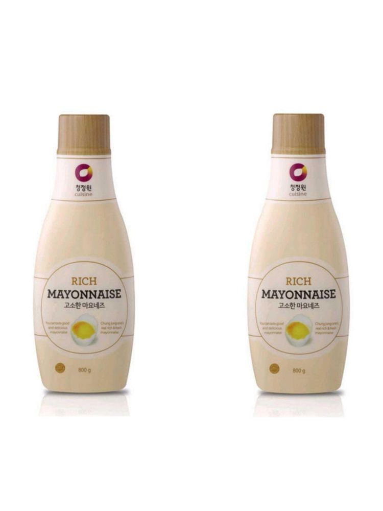 Майонез Daesang Mayonnaise Пикантный 800 г, 2 шт