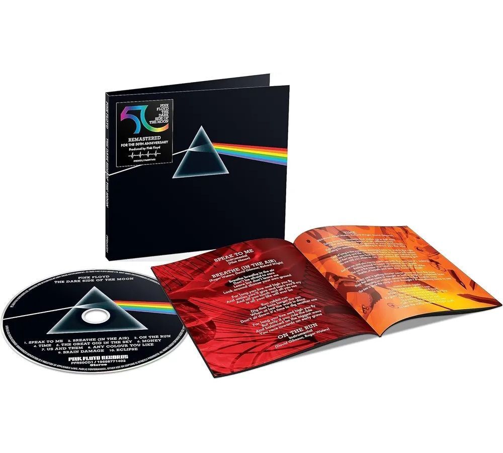 Pink Floyd. The Dark Side Of The Moon (CD) 2023 50 anniversary Новый запечатанный музыкальный диск