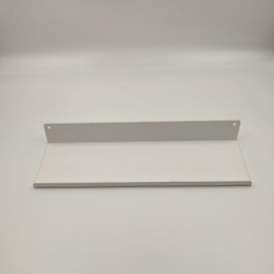 Полка MetaDec Plain настенная прямая, 30х10см белая, 1шт