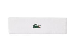 Повязка на голову теннисная Lacoste Roland-Garros Edition Tennis - white