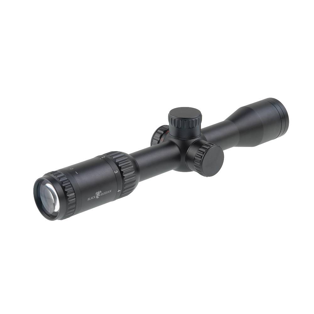 Оптический прицел Veber Black Russian 2-7x32 TSS RG ( Сетка Mil-Dot / с подсветкой )