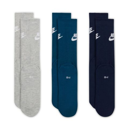 Теннисные носки Nike Sportswear Everyday Essential Crew 3P - multicolor