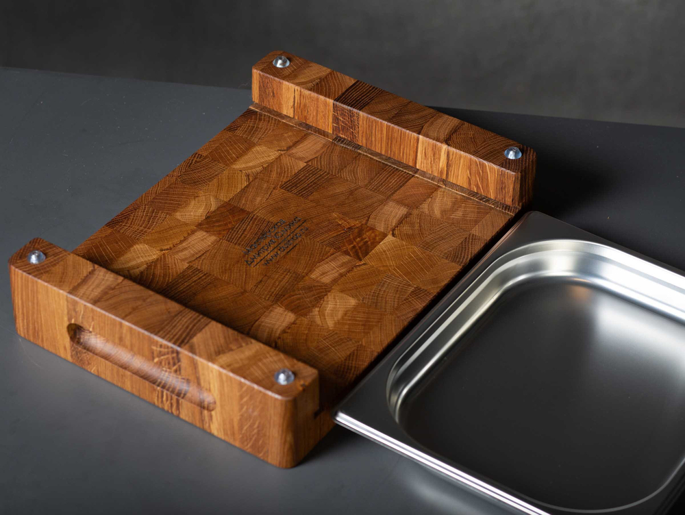 Доска с гастроемкостью 395х290х76