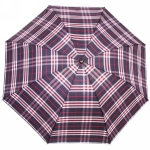 Зонт женский механический «Классическая клетка» d-100см, в, длина в слож. виде 24см