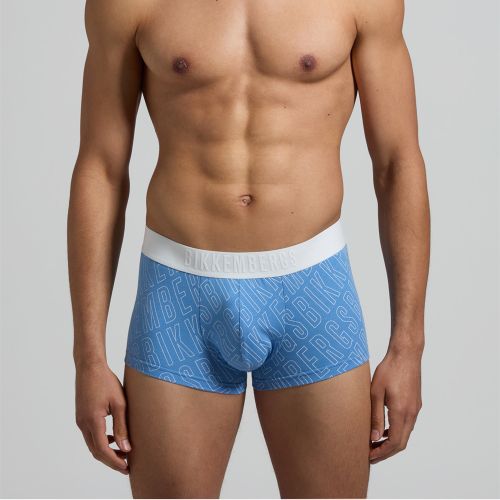 Мужские трусы хипсы (белый, голубой, темно-синий) набор 3 в 1 Bikkembergs DIAGONAL BKK51UTR23TR/3