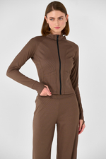 Рашгард приталенный с карманами