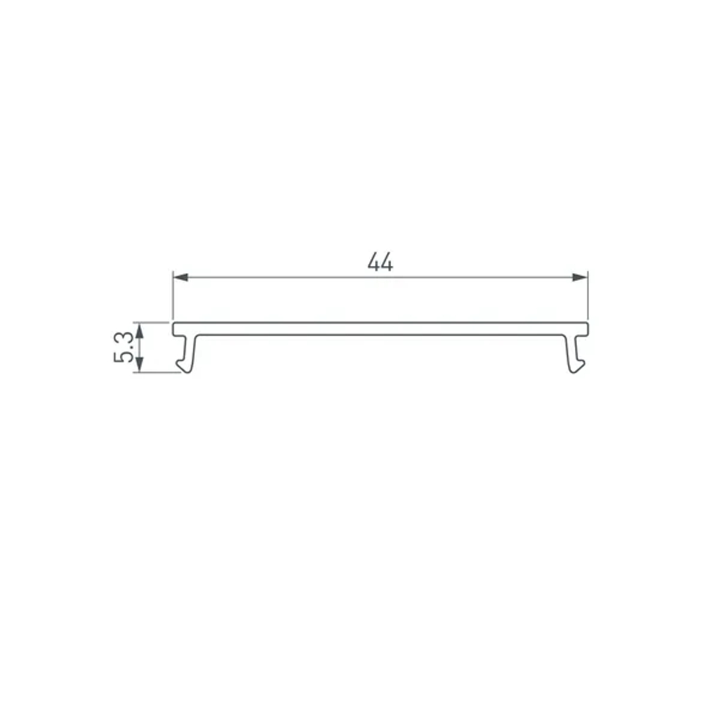 Экран ARH-LINE-2448-2000 CLEAR-PM (Arlight, Пластик) 018648