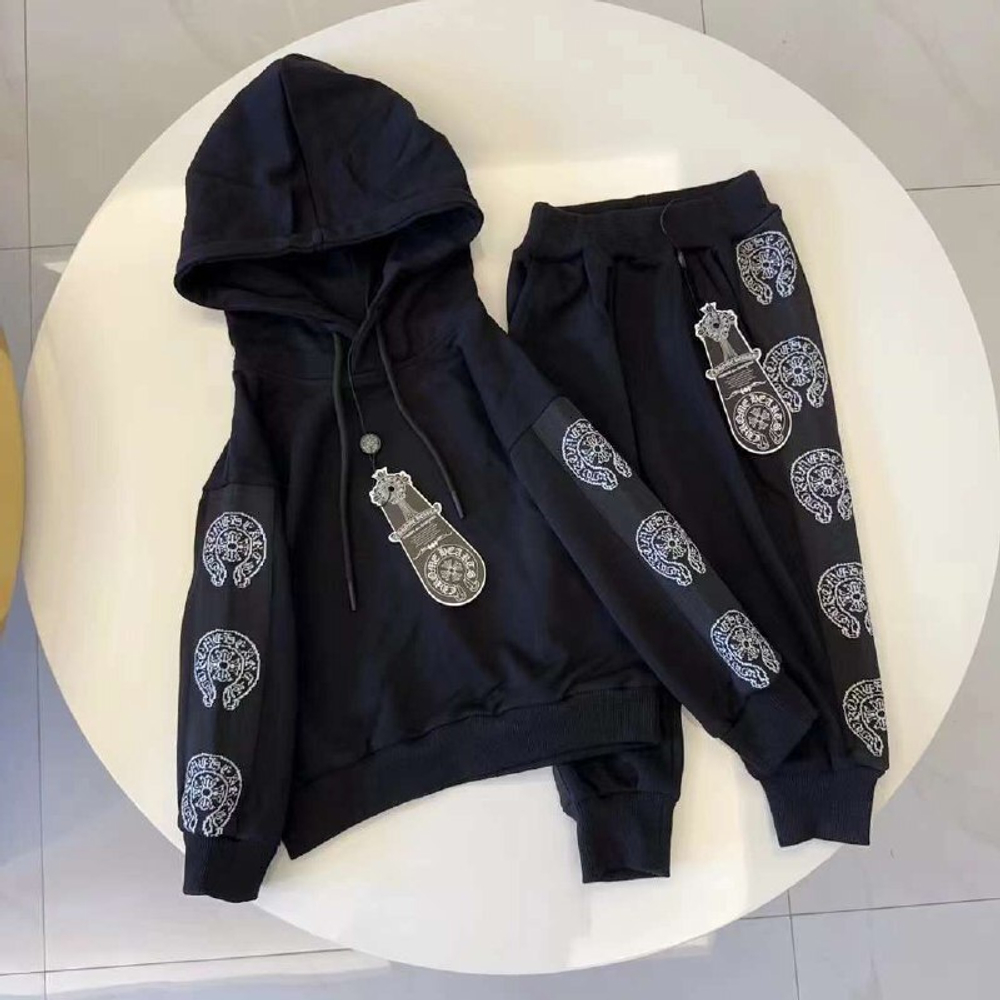 Детский брендовый костюм Chrome Hearts