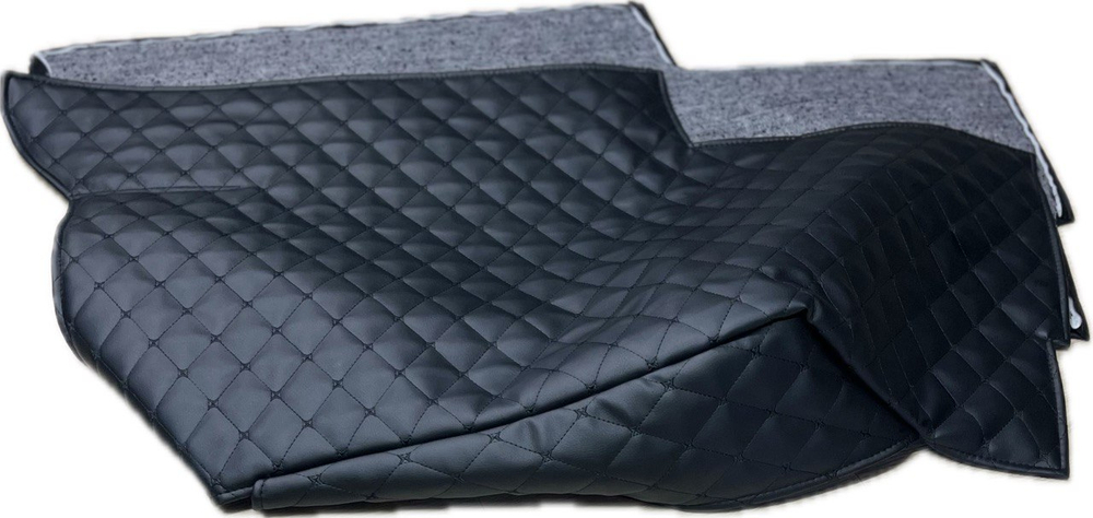 Коврики (утеплитель) под сиденья УАЗ 452 Буханка (чёрная нить Бабочка)