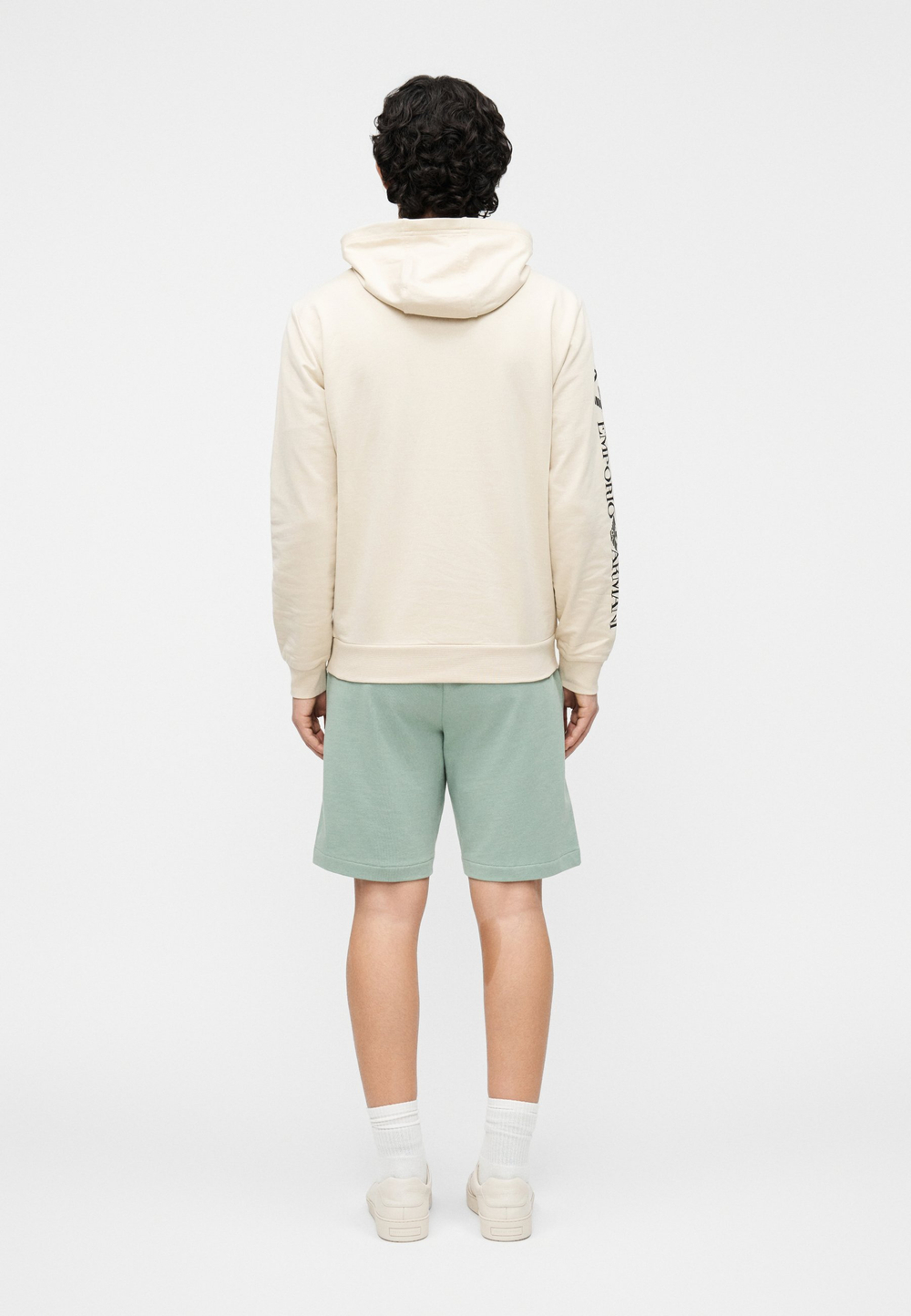 EA7 Emporio Armani UNISEX - Толстовка с капюшоном - туман/молоко
