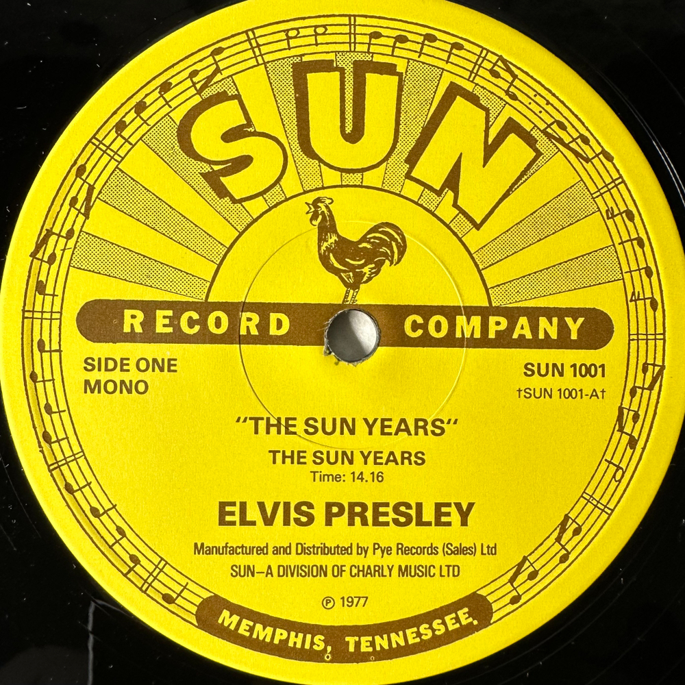 Elvis Presley ‎– Interviews And Memories Of: The Sun Years (Англия 1977г.)