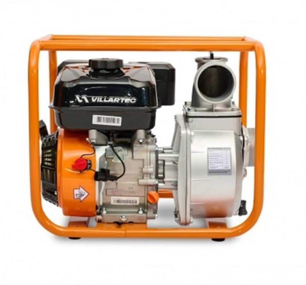 Мотопомпа бензиновая для слабозагрязненной воды VILLARTEC PB88