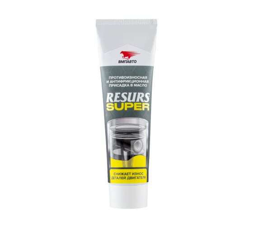 ПОЛИМЕРНАЯ ПРИСАДКА RESURS SUPER 80Г ТУБА ВМП8304