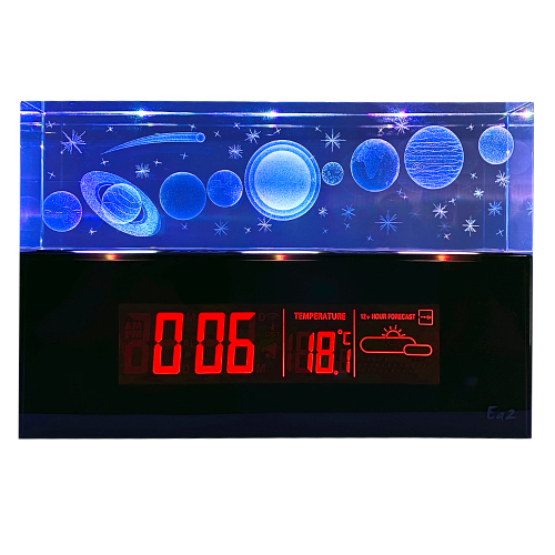 Погодная станция Ea2 BB104S (Solar), прогноз погоды, измерение комнатной температуры, кристалл