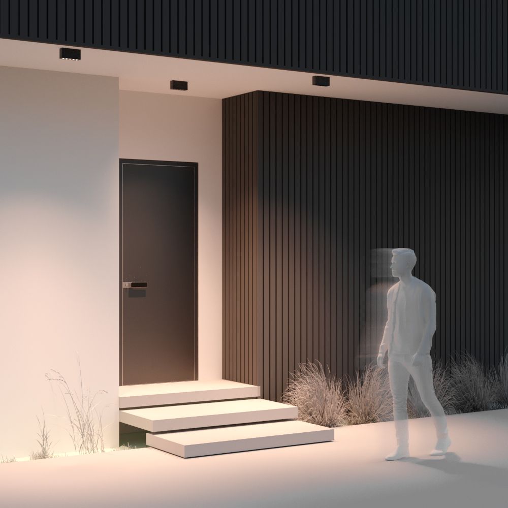 Уличный архитектурный светодиодный светильник Maytoni Ares O309CL-L10GF3K