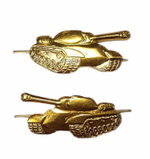 Эмблема петличная Танковые войска (пара)