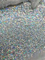 Блёстки Глиттеры 801-04мм - Серебро голографик - универсальные