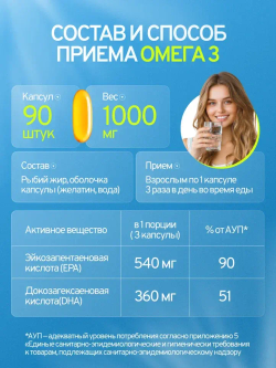 Набор Антиоксидантный (омега, куркумин, аскорбат)