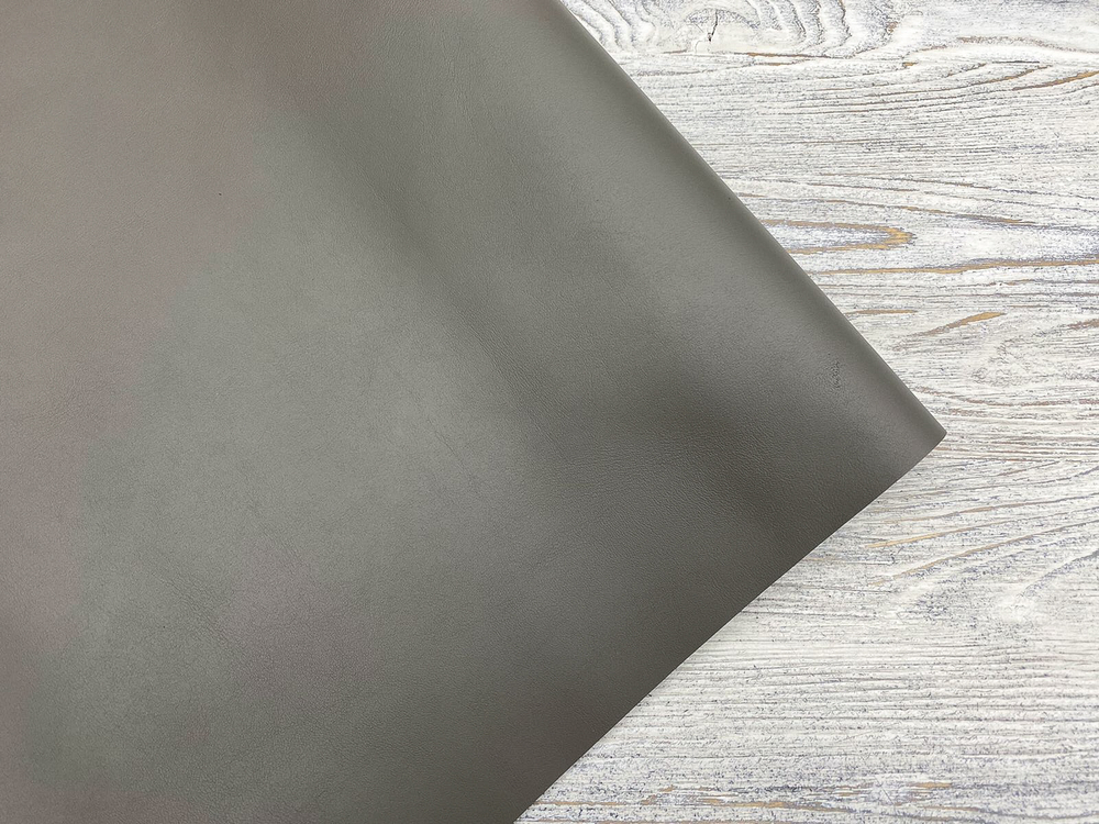 Middle Grey (1,2-1,4 мм), цв. Серый, натуральная кожа