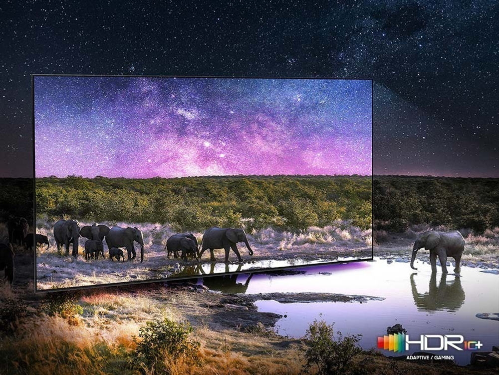 Телевизор Samsung QE98QN90DAU, Neo Qled 4K ,черненое серебро (2024),ЕАС