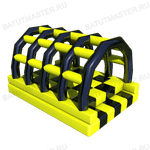 Надувной модуль препятствий «Шашки»