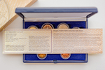Italy 2005 Proof Coin Set "Federico Fellini" with 5 EUR Silver Coin "Republic"