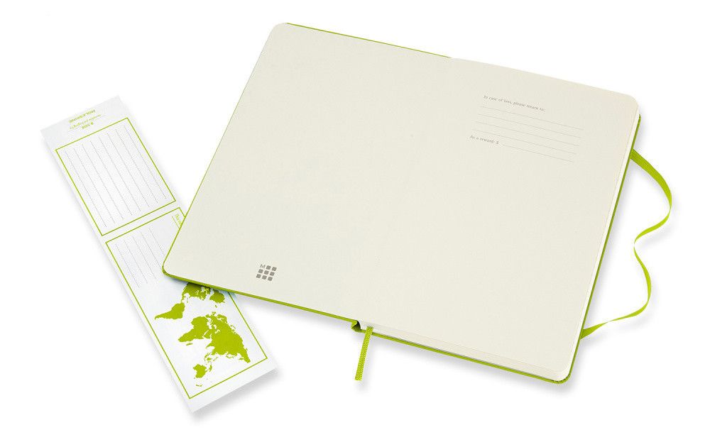 Блокнот Moleskine Classic Large 240 стр нелинованный твердая обложка (QP062C2)