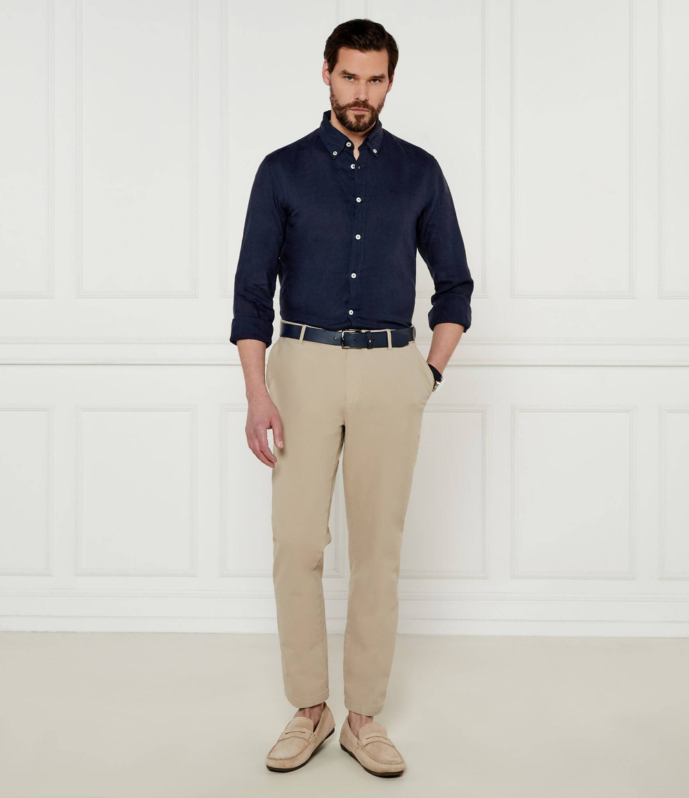 Брюки H-Kane BOSS BLACK - бежевый(50534870)