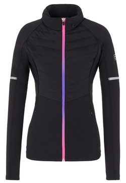 Женская теннисная куртка EA7 Woman Woven Bomber Jacket - черный