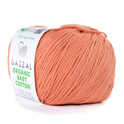 ORGANIC BABY COTTON,персиковый