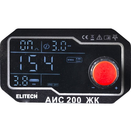 Сварочный аппарат ELITECH АИС 200 ЖК