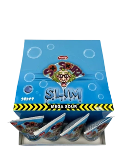 Кислый джем в тюбике со вкусом черники (20шт по 30гр)