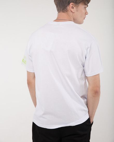 Футболка ЮНОСТЬ «Blocked Life» Белый