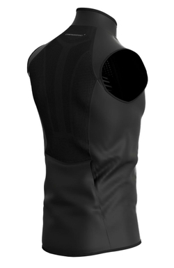 Теннисная жилетка Compressport Hurricane Windproof Vest - black