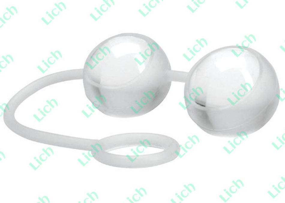 Стеклянные вагинальные шарики Kegels, 3.18 см