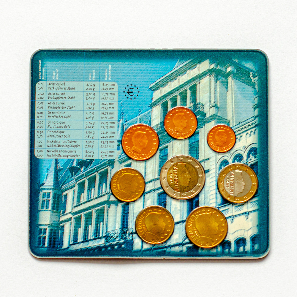 Luxembourg 2002 Year Set
