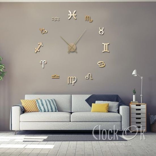 Настенные 3D часы Symbol