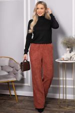 Брюки вельветовые Динара (коричневые) Б14630-39М LT Collection