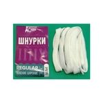 Шнурки Regular плоские, Широкие 90см (белые)