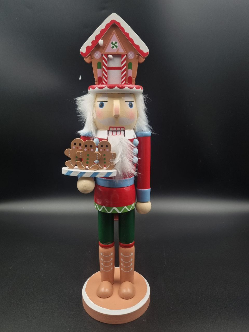 Фигура Щелкунчик 38см Дерево SC41B