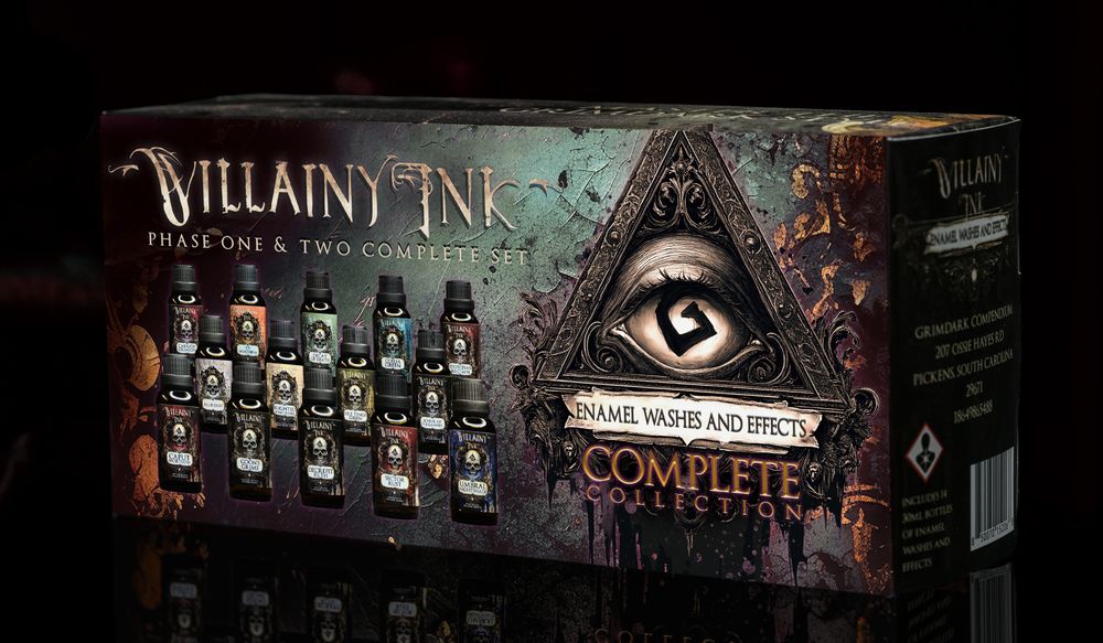 Villainy Ink Enamels - Complete Collection Villainy Ink Enamels - Complete Collection