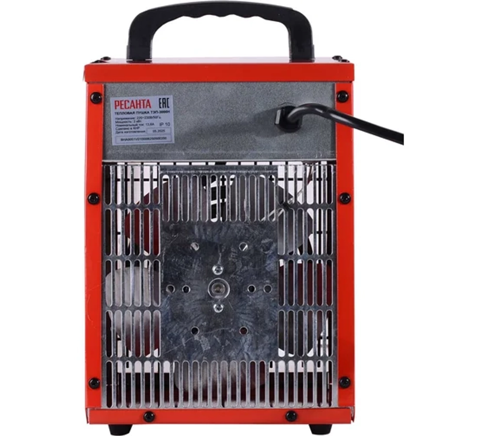 Электрическая тепловая пушка РЕСАНТА ТЭП-3000Н