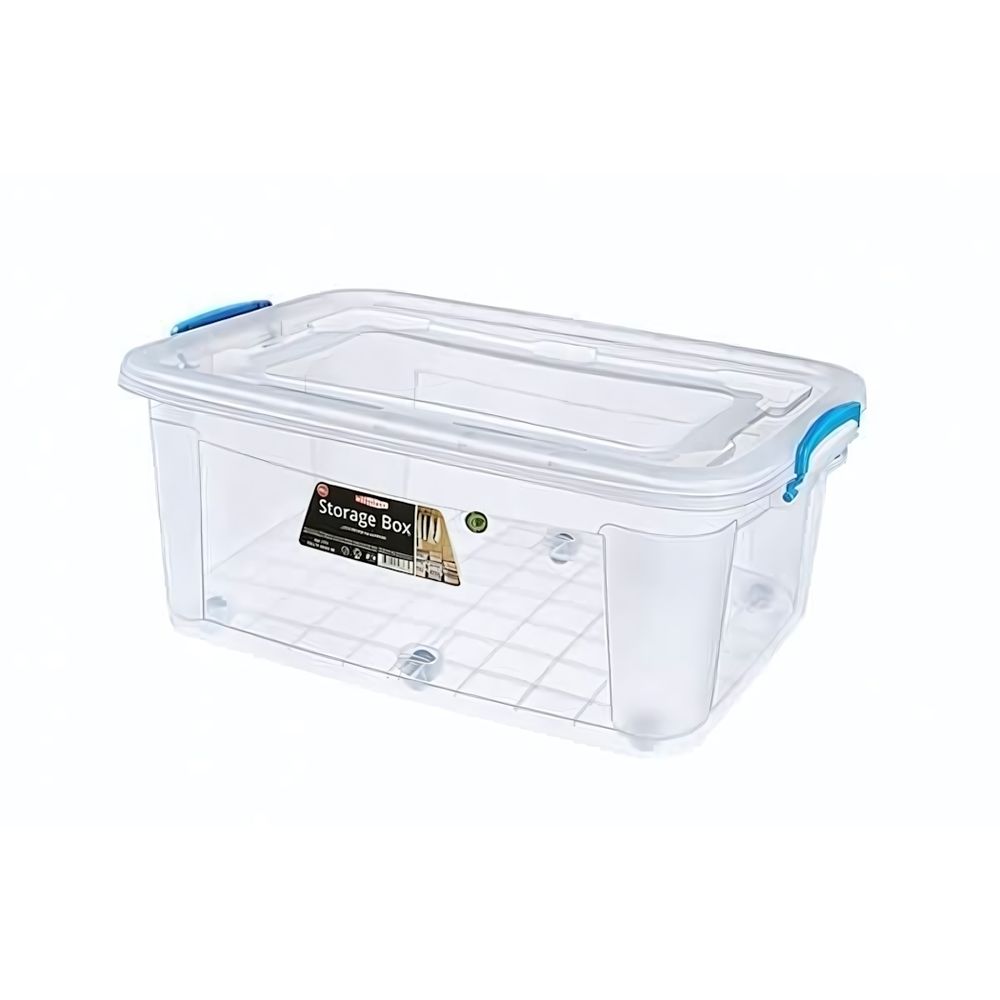 Контейнер &quot;Storage Box&quot; 40 л на колёсах 640*415*250 цвет в ассортименте