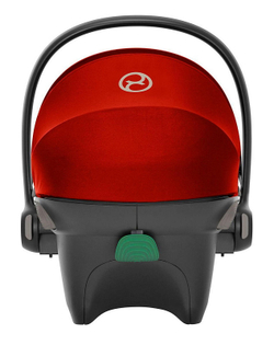 Коляска 3 в 1 Cybex Priam IV Rosegold complete и автокресло Aton S2 i-Size Hibiscus Red Mirage Grey