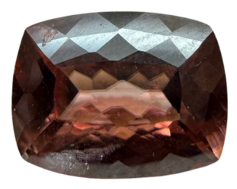 Циркон натуральный, огранка «антик» 10.5×8 мм