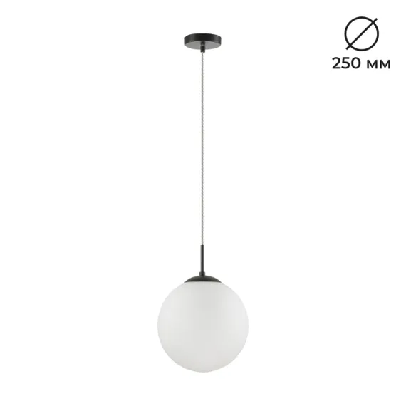 6510/1 SUSPENTIONI LN26 409 чёрный Подвес E27 1*60W 220V SUMMER