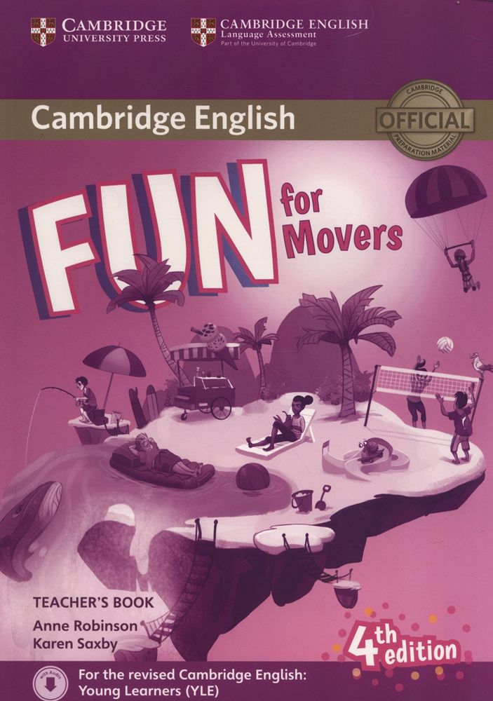 Fun for Movers 4th Edition Teacher’s Book with Downloadable Audio
