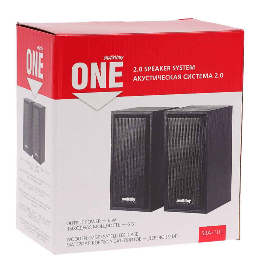 Акустика 2.0 Smartbuy One SBA-101
